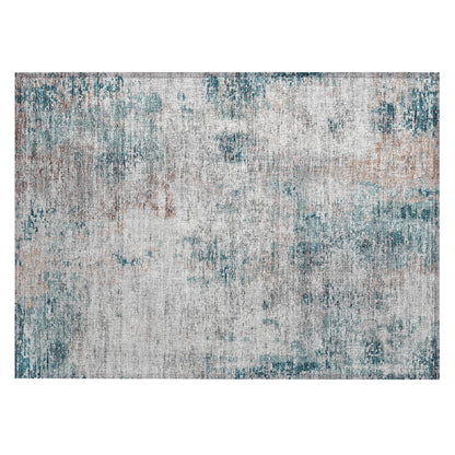 Tapis moderne abstrait Chantille lavable en machine pour intérieur/extérieur