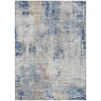 Tapis moderne abstrait Chantille lavable en machine pour intérieur/extérieur