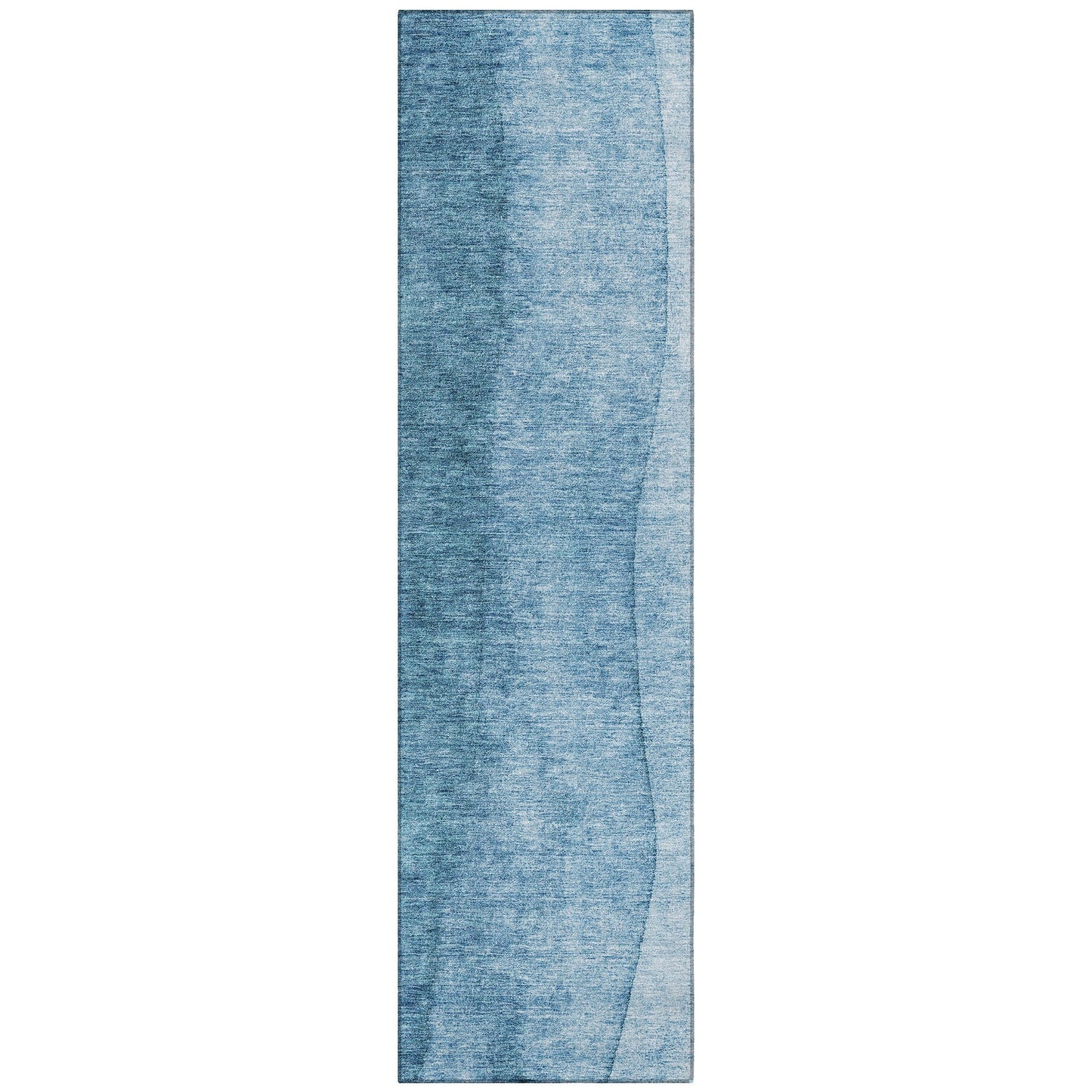 Tapis Chantille contemporain ombré lavable en machine pour intérieur/extérieur