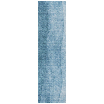 Tapis Chantille contemporain ombré lavable en machine pour intérieur/extérieur