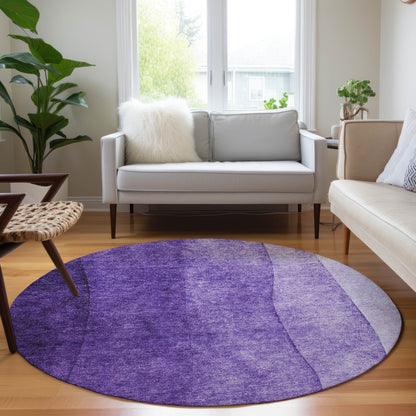 Tapis Chantille contemporain ombré lavable en machine pour intérieur/extérieur