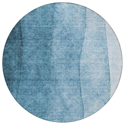 Tapis Chantille contemporain ombré lavable en machine pour intérieur/extérieur