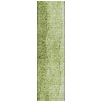 Tapis Chantille contemporain ombré lavable en machine pour intérieur/extérieur