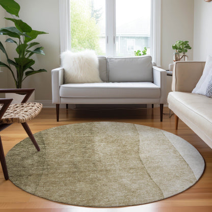 Tapis Chantille contemporain ombré lavable en machine pour intérieur/extérieur