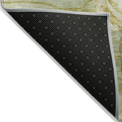 Tapis floral moderne Chantille lavable en machine pour intérieur/extérieur