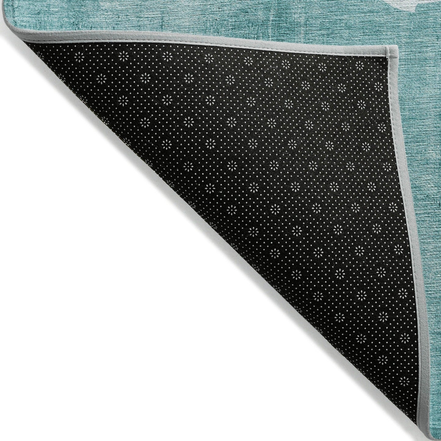 Tapis Chantille moderne Sea Life lavable en machine pour intérieur/extérieur