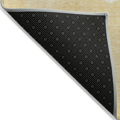 Tapis Chantille moderne Sea Life lavable en machine pour intérieur/extérieur