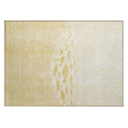 Tapis Chantille moderne Sea Life lavable en machine pour intérieur/extérieur