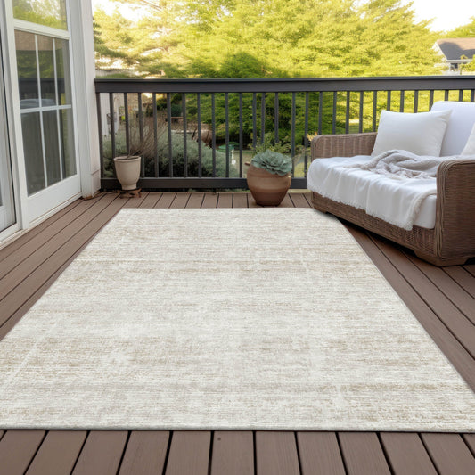 Tapis Chantille Ombre uni lavable en machine pour intérieur/extérieur