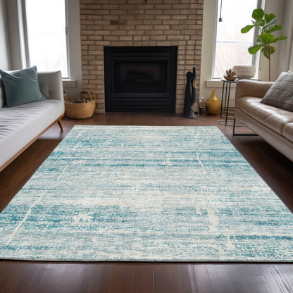 Tapis Chantille Ombre uni lavable en machine pour intérieur/extérieur