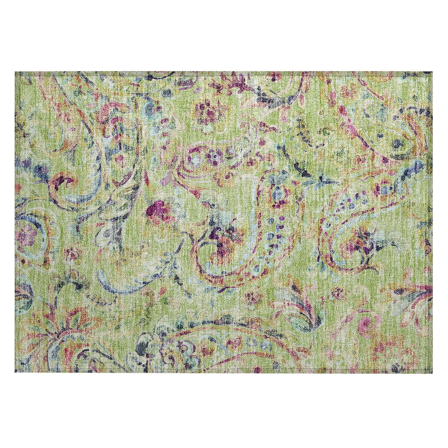 Tapis traditionnel Chantille lavable en machine pour intérieur/extérieur