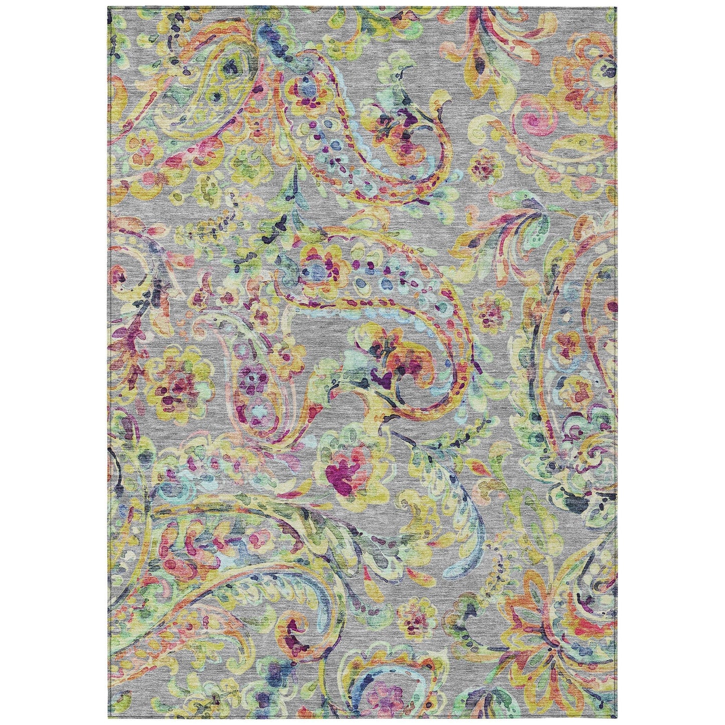 Tapis traditionnel Chantille lavable en machine pour intérieur/extérieur