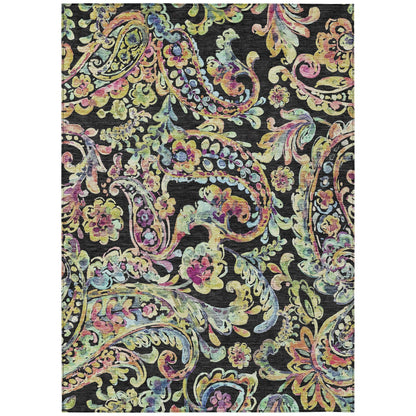 Tapis traditionnel Chantille lavable en machine pour intérieur/extérieur