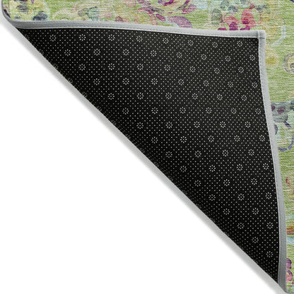 Tapis traditionnel Chantille lavable en machine pour intérieur/extérieur