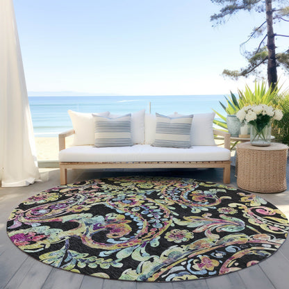 Tapis traditionnel Chantille lavable en machine pour intérieur/extérieur