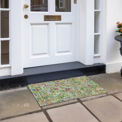 Tapis traditionnel Chantille lavable en machine pour intérieur/extérieur