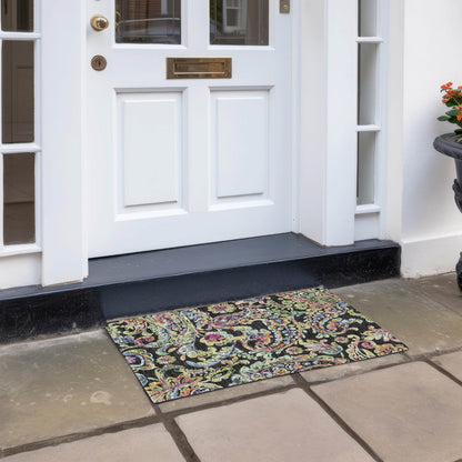 Tapis traditionnel Chantille lavable en machine pour intérieur/extérieur