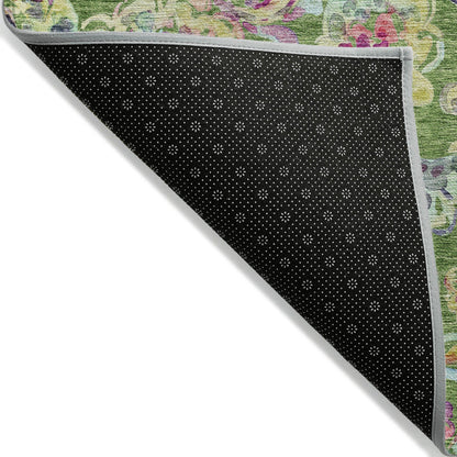 Tapis traditionnel Chantille lavable en machine pour intérieur/extérieur