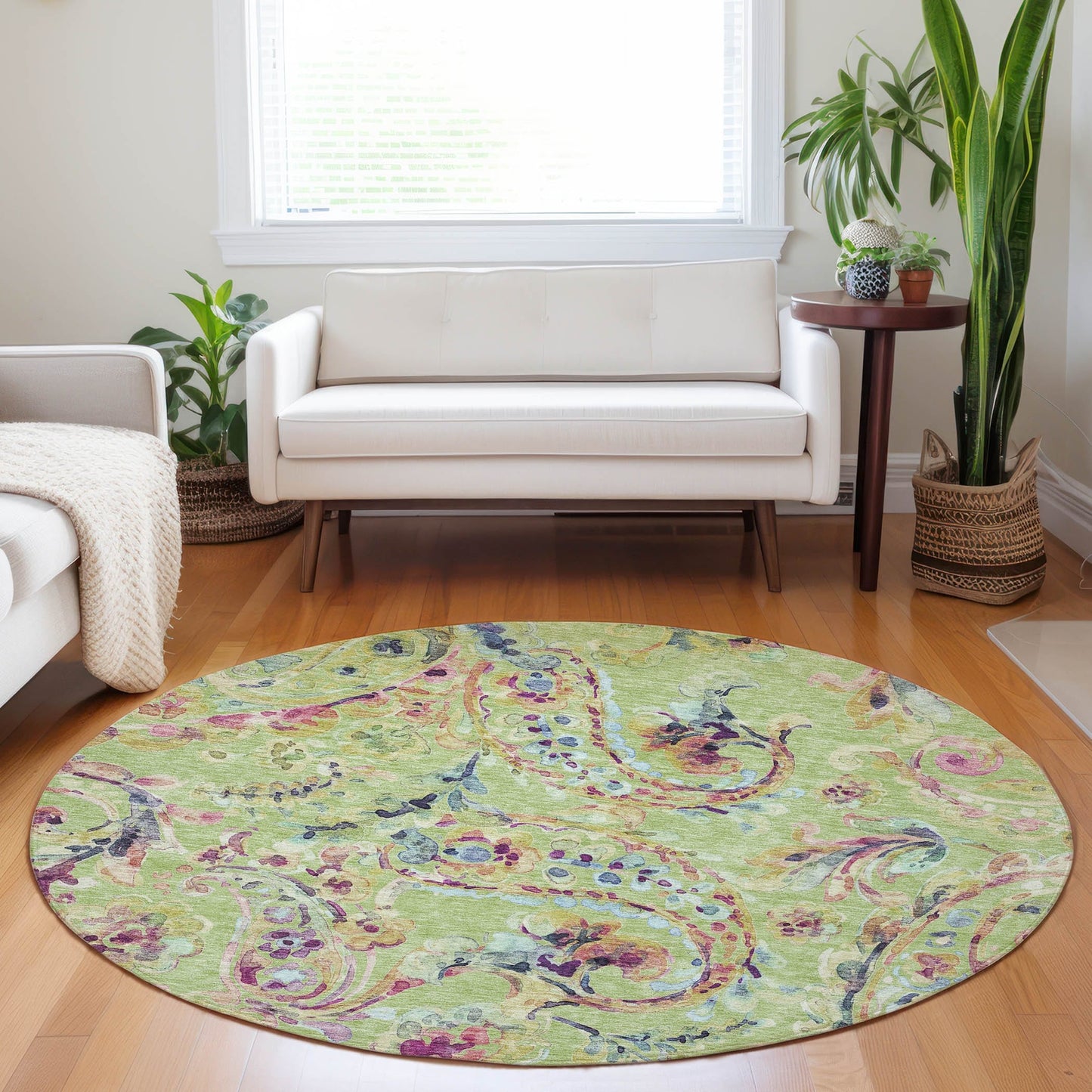 Tapis traditionnel Chantille lavable en machine pour intérieur/extérieur