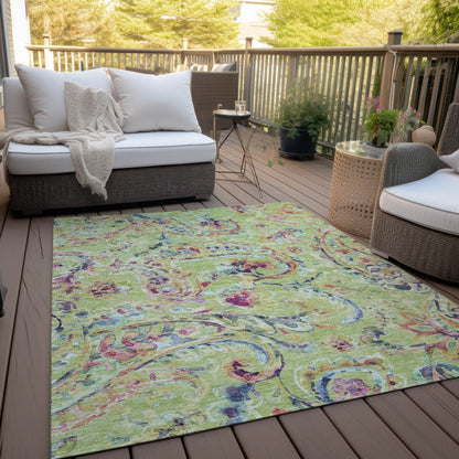 Tapis traditionnel Chantille lavable en machine pour intérieur/extérieur