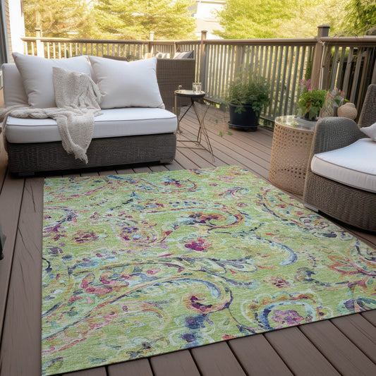 Tapis traditionnel Chantille lavable en machine pour intérieur/extérieur