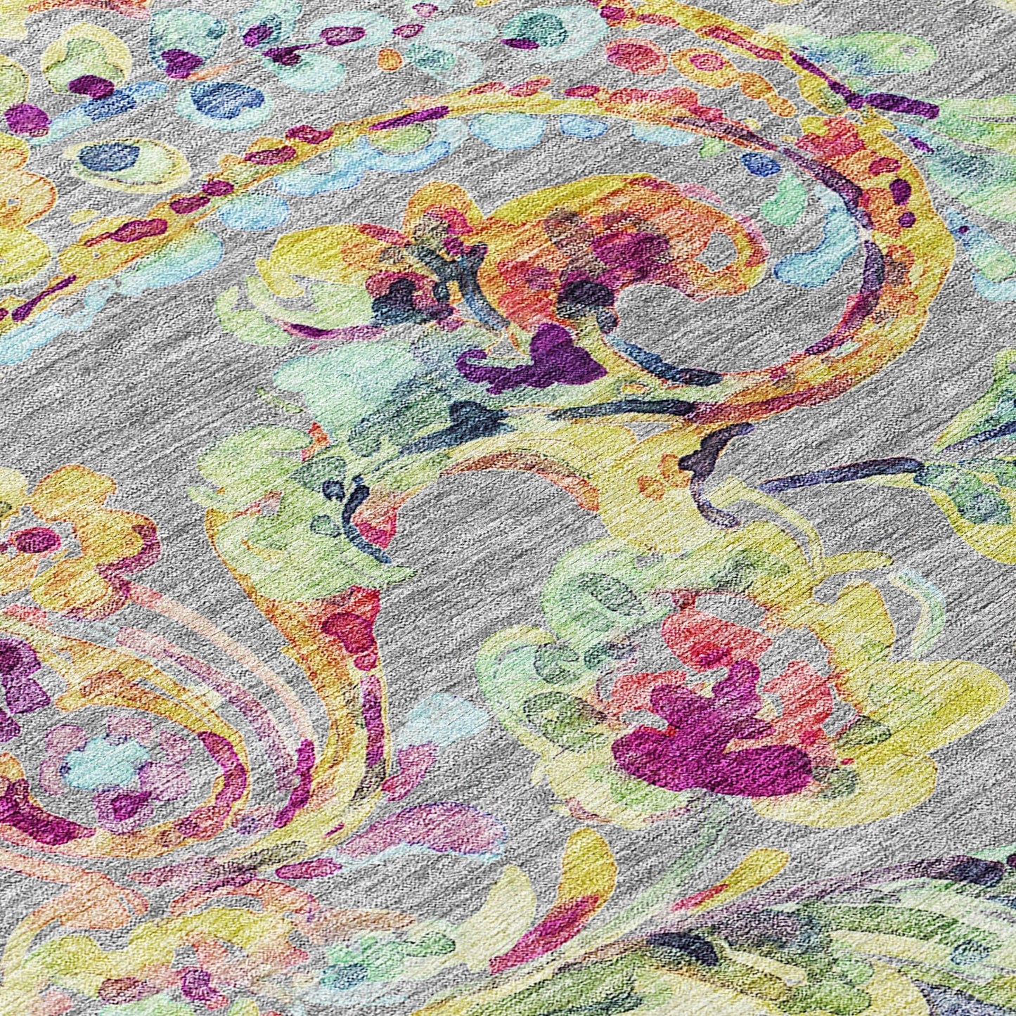 Tapis traditionnel Chantille lavable en machine pour intérieur/extérieur