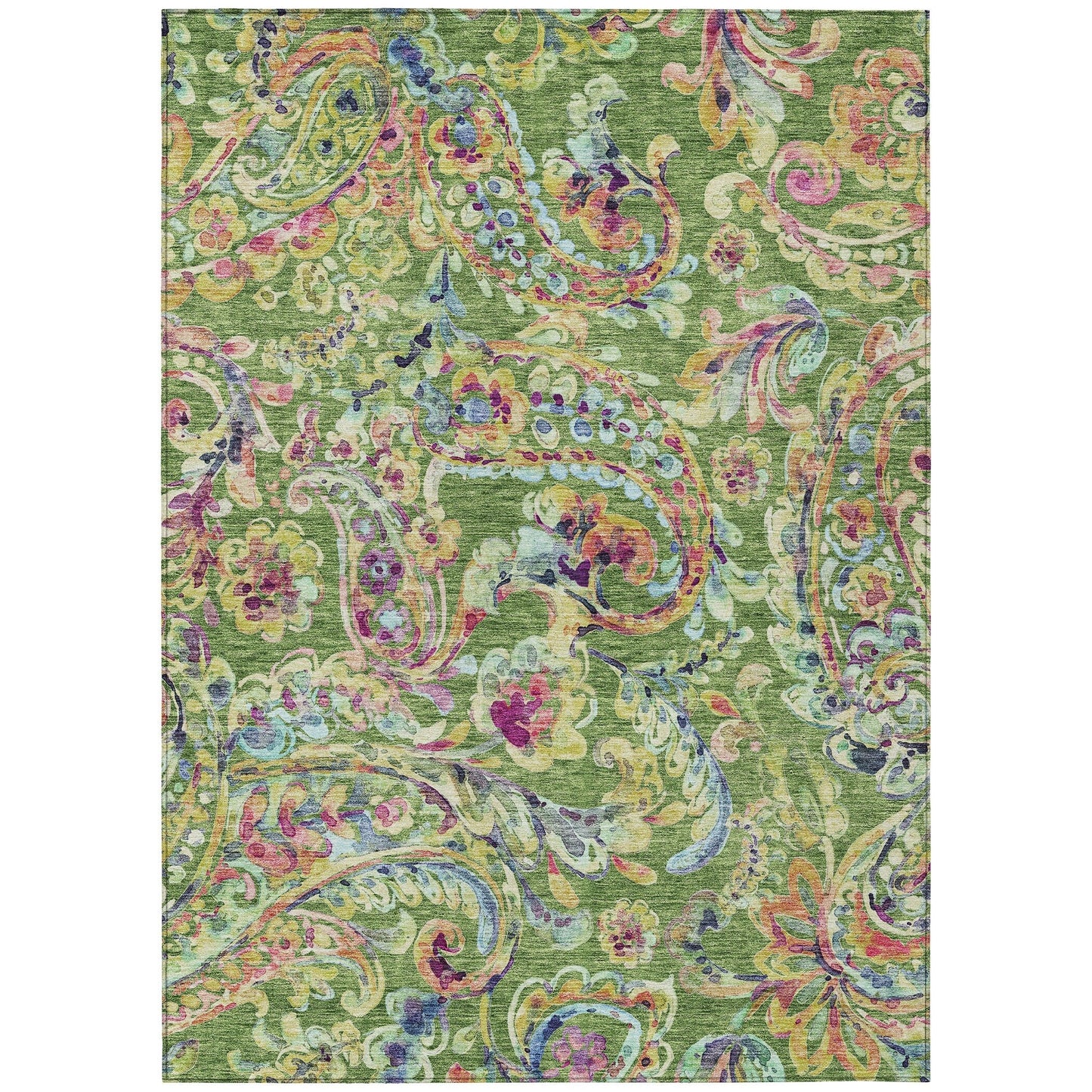 Tapis traditionnel Chantille lavable en machine pour intérieur/extérieur