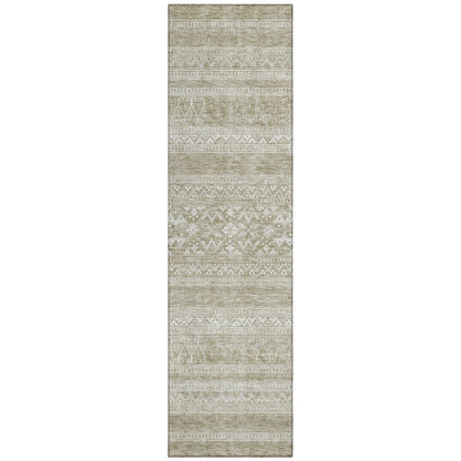 Tapis Chantille Tribal Boho lavable en machine pour intérieur/extérieur
