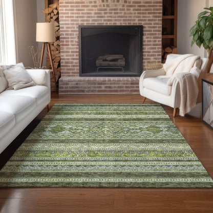 Tapis Chantille Tribal Boho lavable en machine pour intérieur/extérieur