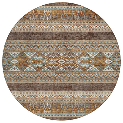 Tapis Chantille Tribal Boho lavable en machine pour intérieur/extérieur
