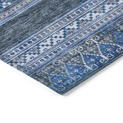 Tapis Chantille Tribal Boho lavable en machine pour intérieur/extérieur
