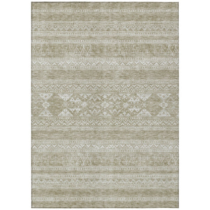 Tapis Chantille Tribal Boho lavable en machine pour intérieur/extérieur