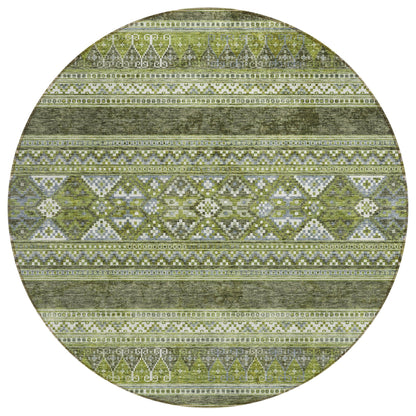 Tapis Chantille Tribal Boho lavable en machine pour intérieur/extérieur