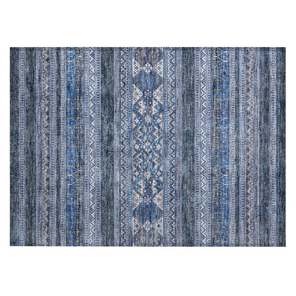Tapis Chantille Tribal Boho lavable en machine pour intérieur/extérieur