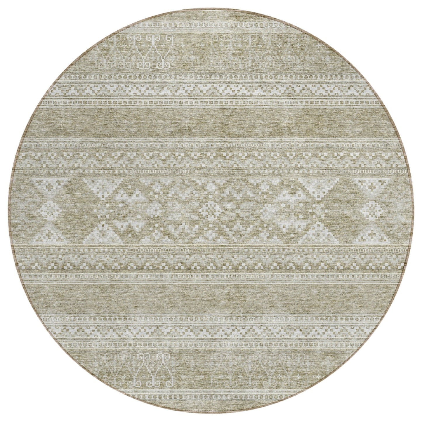 Tapis Chantille Tribal Boho lavable en machine pour intérieur/extérieur