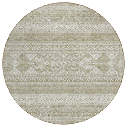 Tapis Chantille Tribal Boho lavable en machine pour intérieur/extérieur