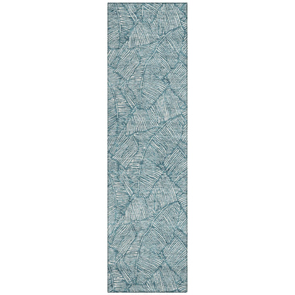 Tapis Chantille Tropical Palm lavable en machine pour intérieur/extérieur
