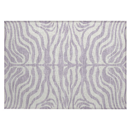 Tapis Chantille moderne à imprimé animal, lavable en machine, pour intérieur et extérieur