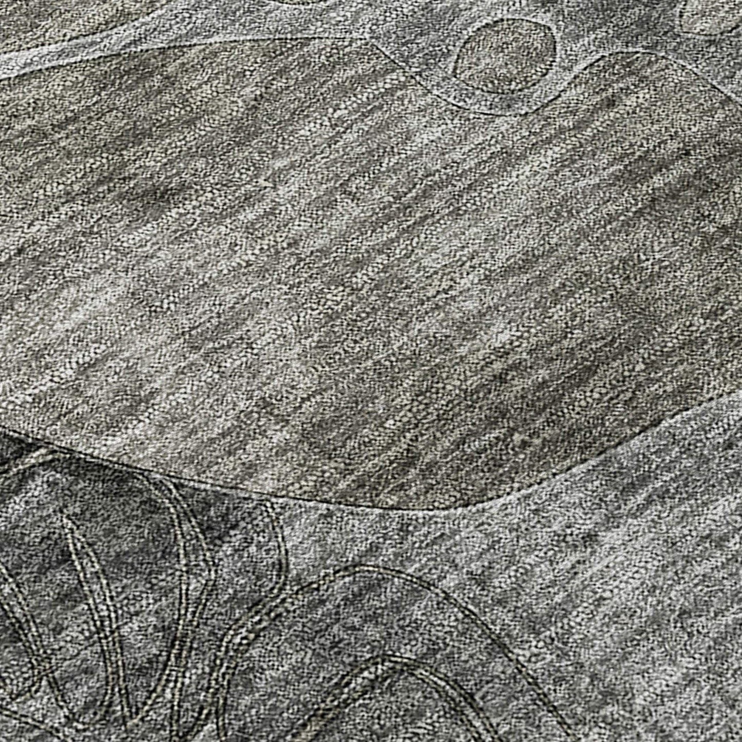 Tapis Chantille floral moderne lavable en machine pour intérieur/extérieur