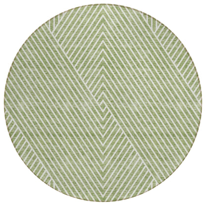 Tapis moderne Geo Chantille lavable en machine pour intérieur/extérieur