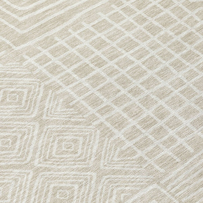 Tapis Chantille moderne en mosaïque lavable en machine pour intérieur/extérieur
