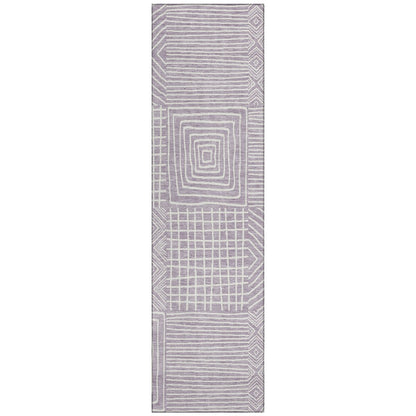Tapis Chantille moderne en mosaïque lavable en machine pour intérieur/extérieur
