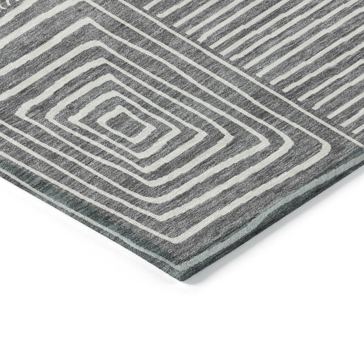 Tapis Chantille moderne en mosaïque lavable en machine pour intérieur/extérieur
