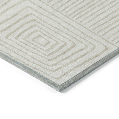 Tapis Chantille moderne en mosaïque lavable en machine pour intérieur/extérieur