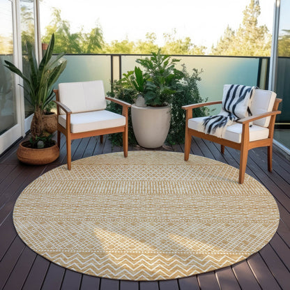 Tapis Chantille moderne à rayures lavable en machine pour intérieur/extérieur
