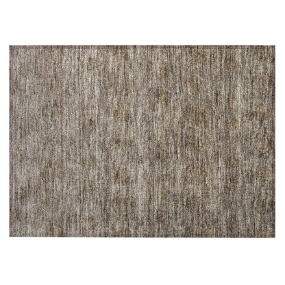 Tapis Chantille damassé ombré lavable en machine pour intérieur/extérieur