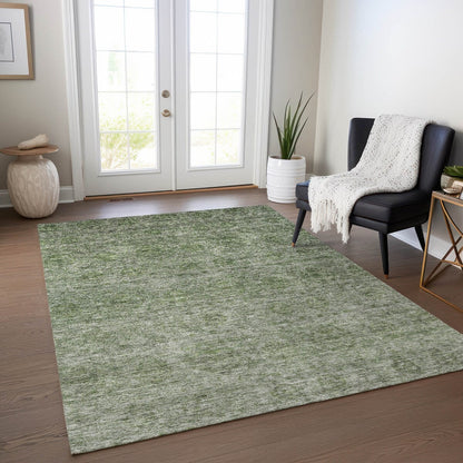 Tapis Chantille damassé ombré lavable en machine pour intérieur/extérieur