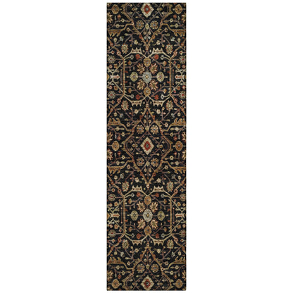 Tapis persan traditionnel Chantille lavable en machine pour intérieur/extérieur