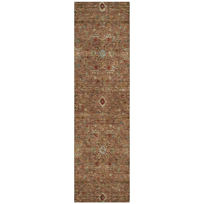 Tapis persan traditionnel Chantille lavable en machine pour intérieur/extérieur