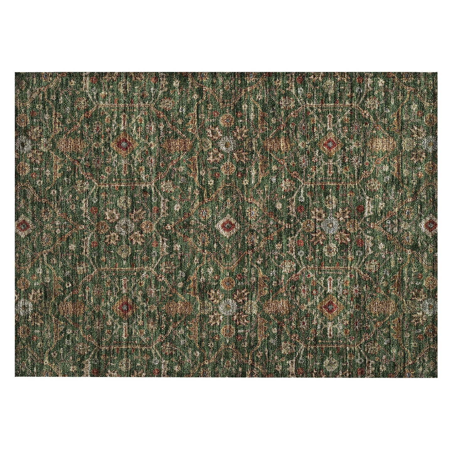 Tapis persan traditionnel Chantille lavable en machine pour intérieur/extérieur
